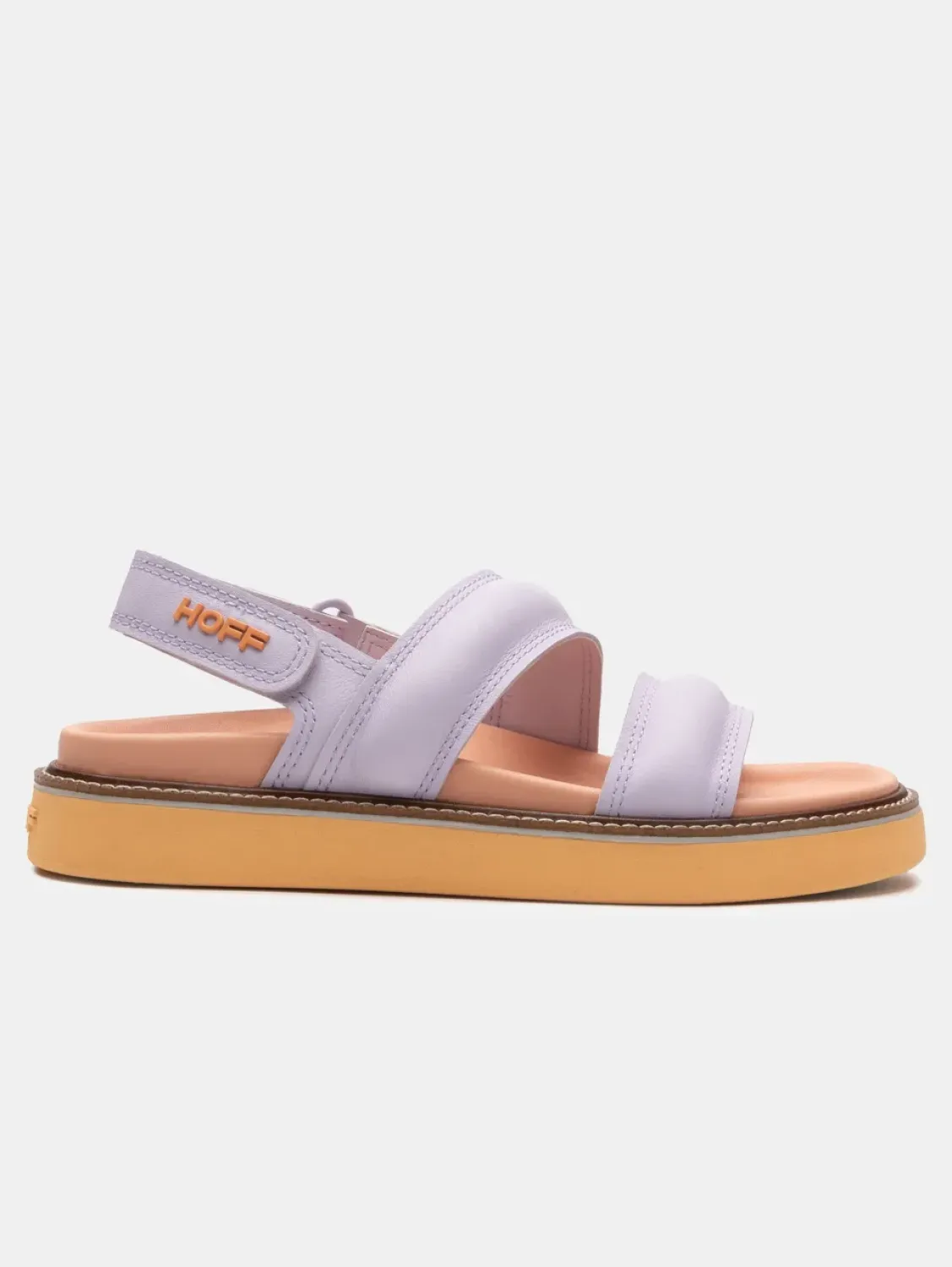 Sandal Leather Road Lilac|HOFF Discount