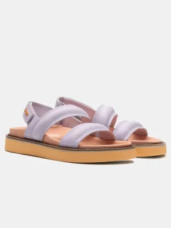 Sandal Leather Road Lilac|HOFF Discount