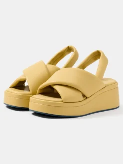 Wedge Sandal Mahon Yellow|HOFF Outlet